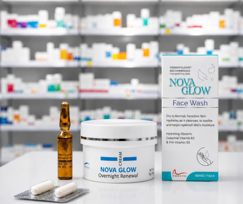 Nova Glow 4-in-1 Whitening Bundle