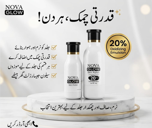 Skin Polish with 20% Oxidizing Emulsion